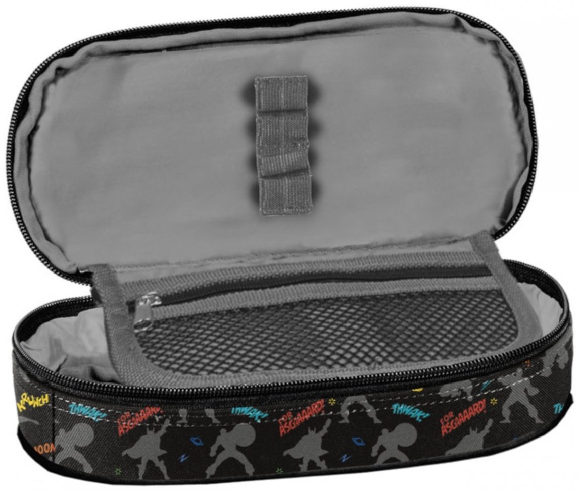 Пенал PASO AVENGERS AV25AE-013, застежка молния, черный - ForteMarket Пенал PASO AVENGERS AV25AE-013, застежка молния, черный купить,0