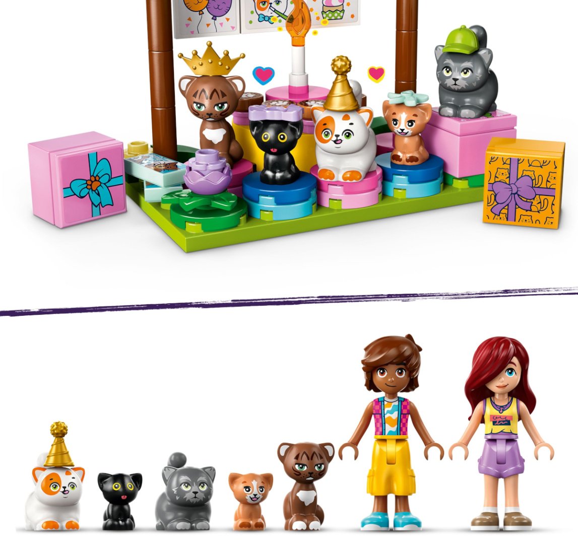 Конструктор LEGO Вечеринка в честь дня рождения в домике на дереве Friends, деталей 321 шт