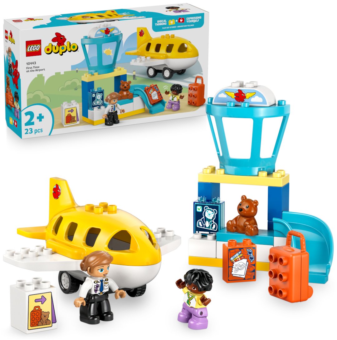Конструктор LEGO Первый визит в аэропорт DUPLO, деталей 23 шт