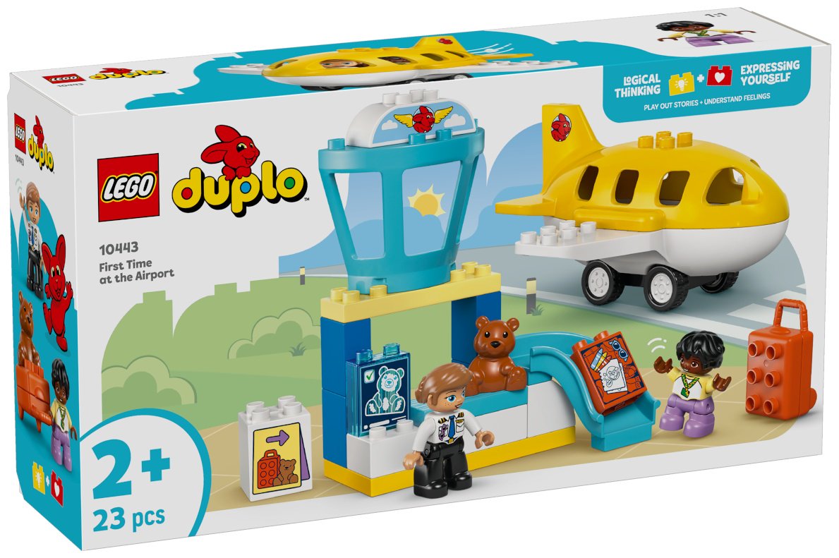 Конструктор LEGO Первый визит в аэропорт DUPLO, деталей 23 шт