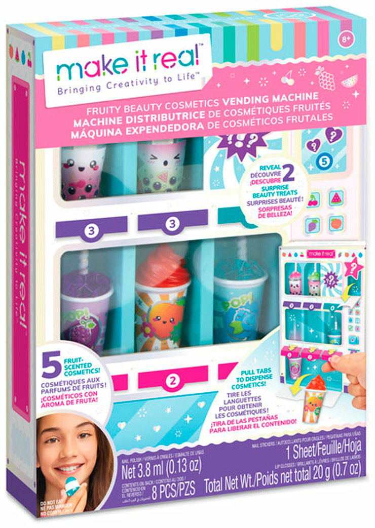 Make It Real Fruity Beauty Cosmetics Vending Machine набор 3+ купить,NaN