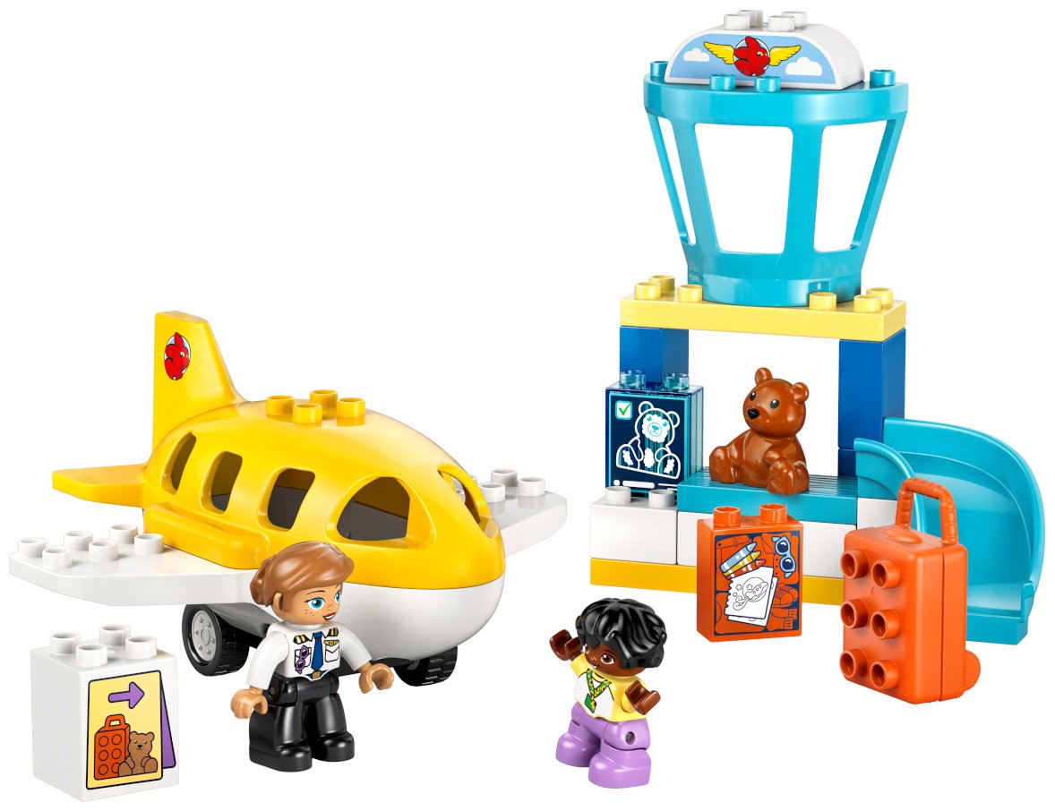Конструктор LEGO Первый визит в аэропорт DUPLO, деталей 23 шт