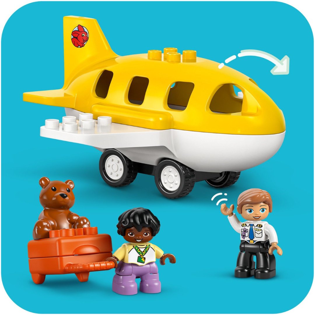 Конструктор LEGO Первый визит в аэропорт DUPLO, деталей 23 шт