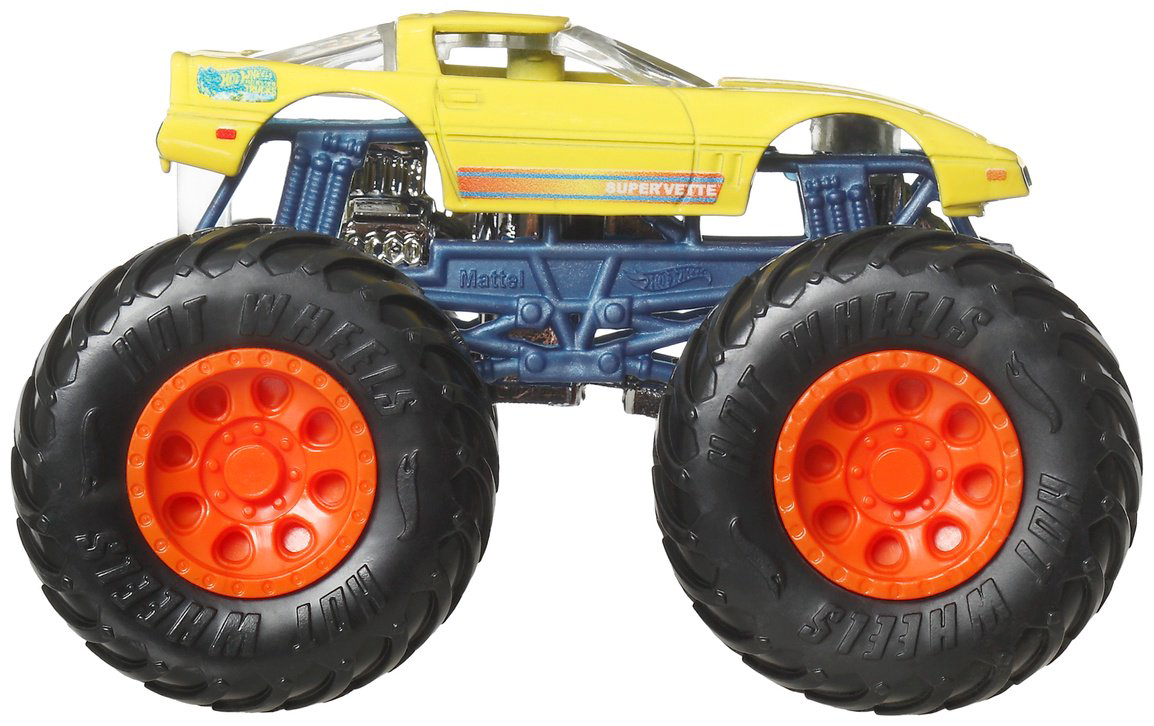Легковая Hot Wheels Barbie Corvette XL желтый купить,NaN