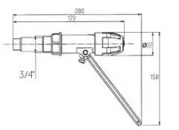 Регулятор тяги Icma П9086-РТ3/4" 3шт купить,NaN