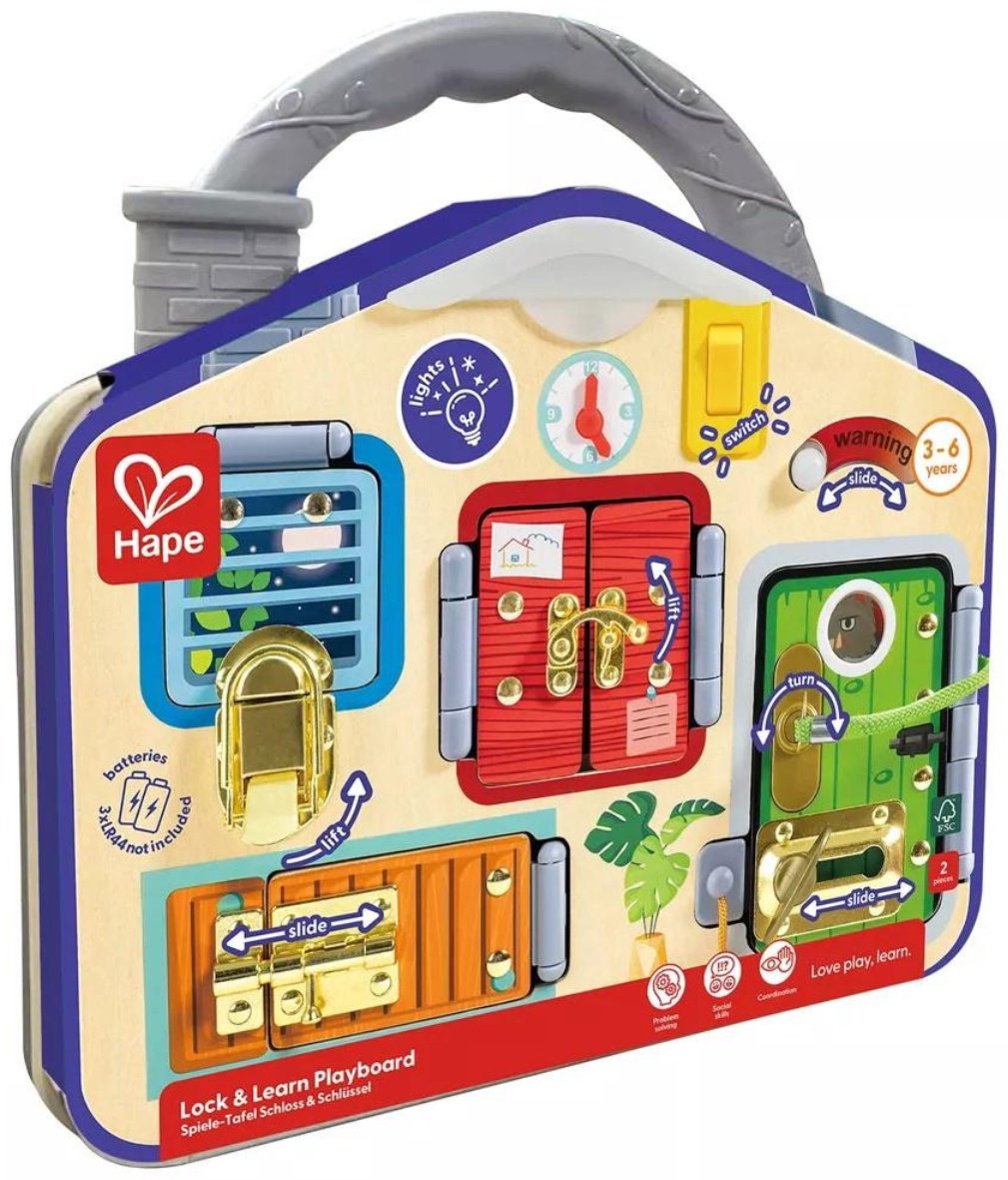 Бизиборд Hape Тайные комнаты купить,NaN