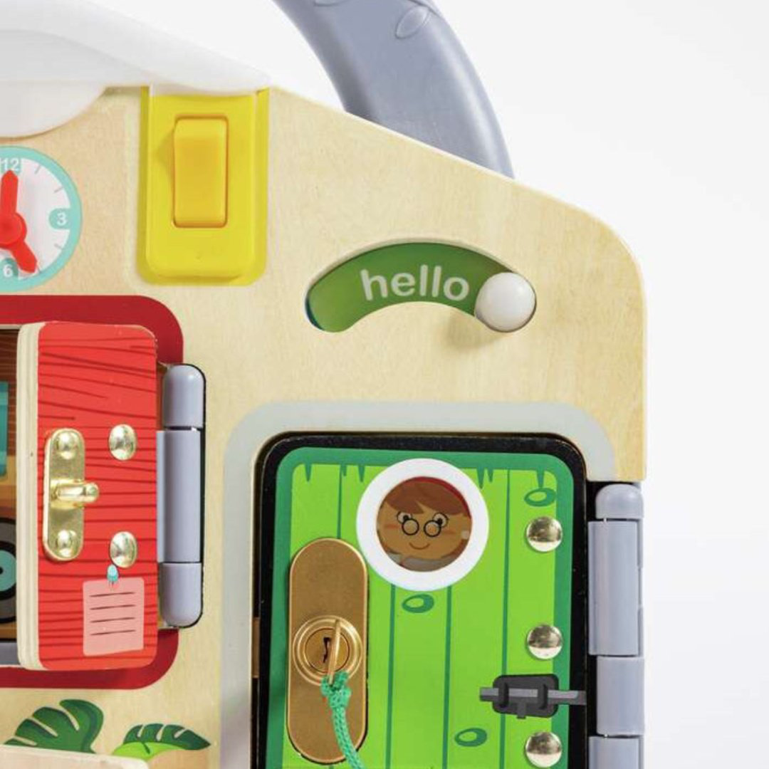 Бизиборд Hape Тайные комнаты купить,NaN