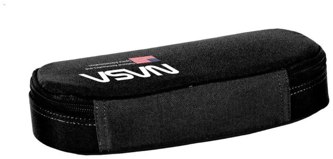 Пенал PASO NASA BU25NK-013, застежка молния, черный купить,NaN