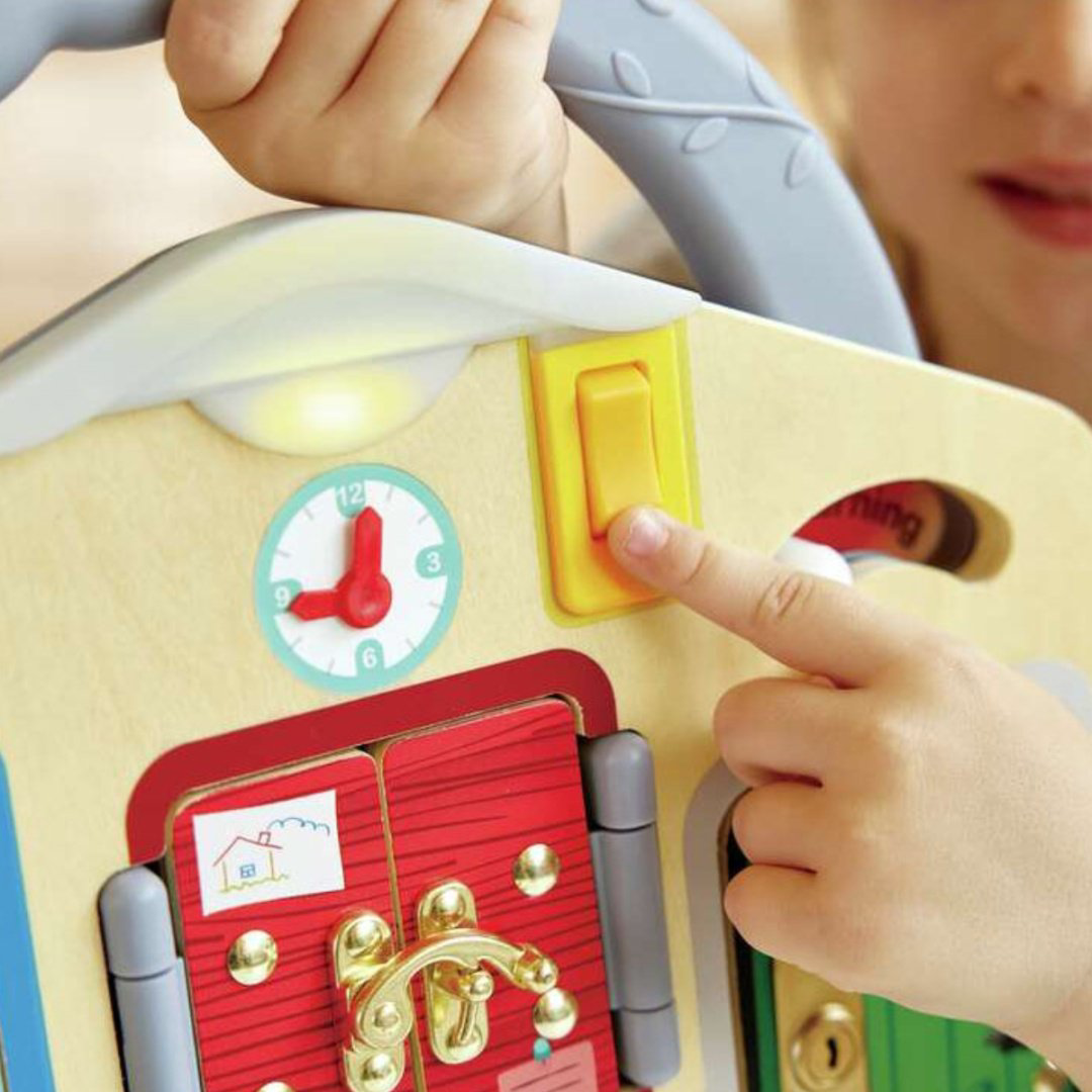 Бизиборд Hape Тайные комнаты купить,NaN
