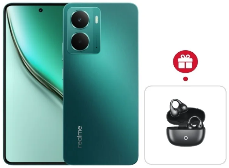 Смартфон Realme P3 5G 8/256GB зеленый + подарок  купить,NaN