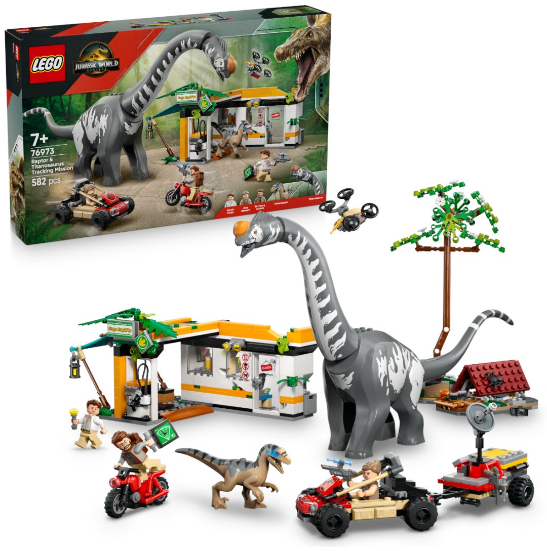 Конструктор LEGO Jurassic World, деталей 582 шт