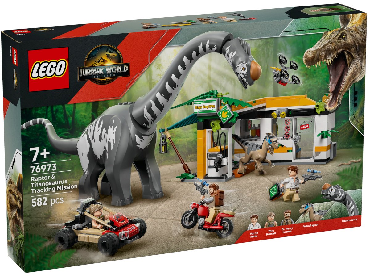 Конструктор LEGO Jurassic World, деталей 582 шт купить,0