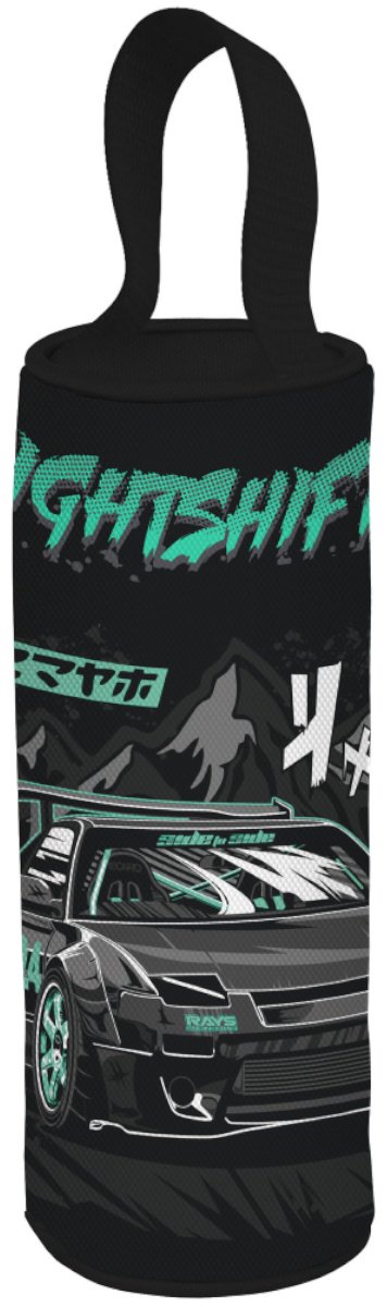 Пенал-тубус Colorio Nightshifter KPLB-UT3-429, застежка молния, черный