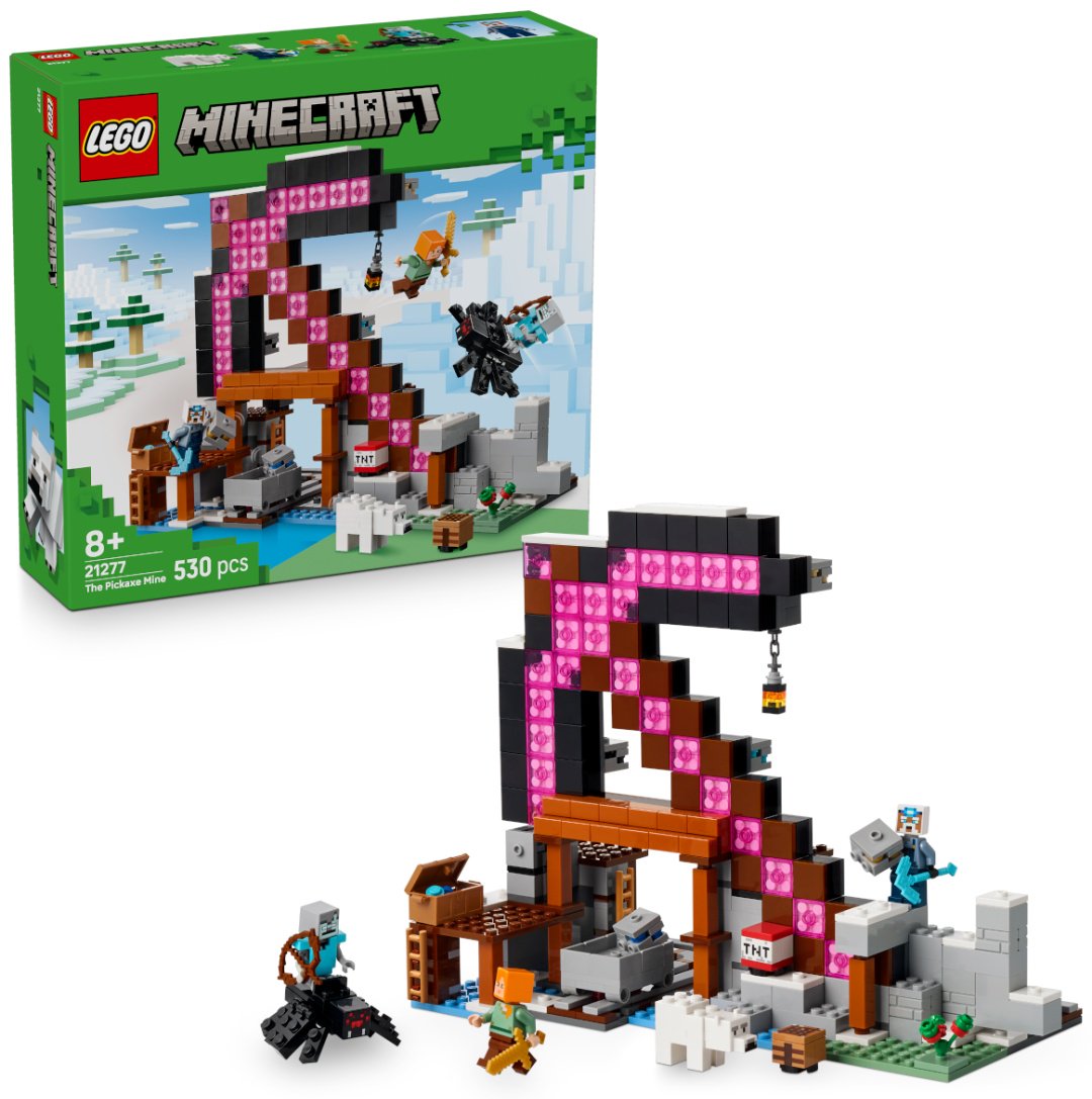 Конструктор LEGO Minecraft, деталей 530 шт
