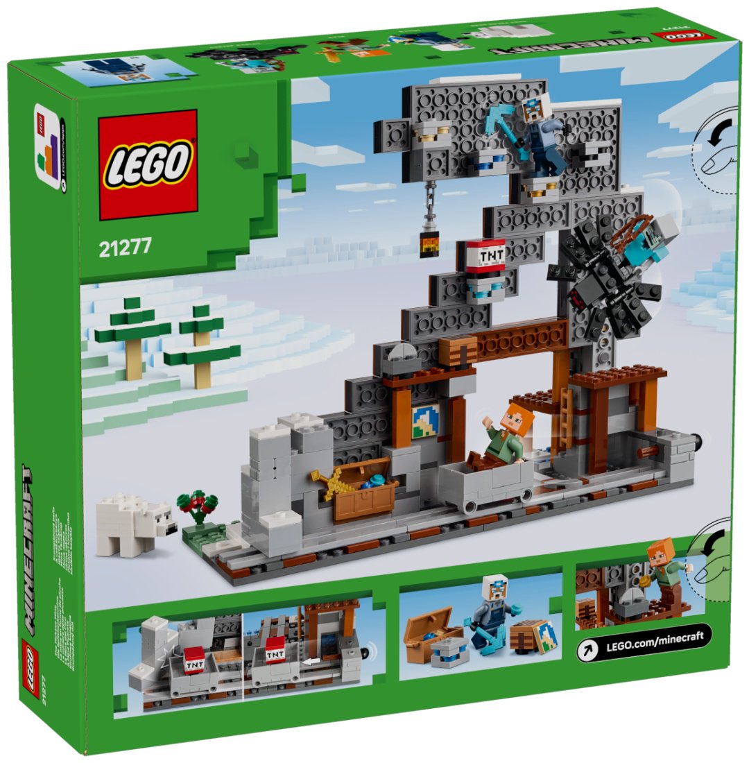 Конструктор LEGO Minecraft, деталей 530 шт
