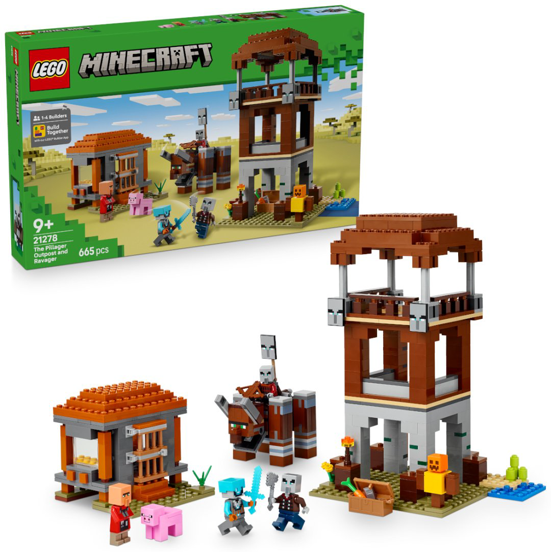 Конструктор LEGO Minecraft, деталей 665 шт