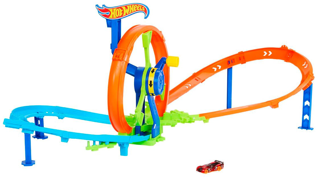 Детские треки и авторалли Hot Wheels Rapid Launch & Loop мультиколор купить,NaN
