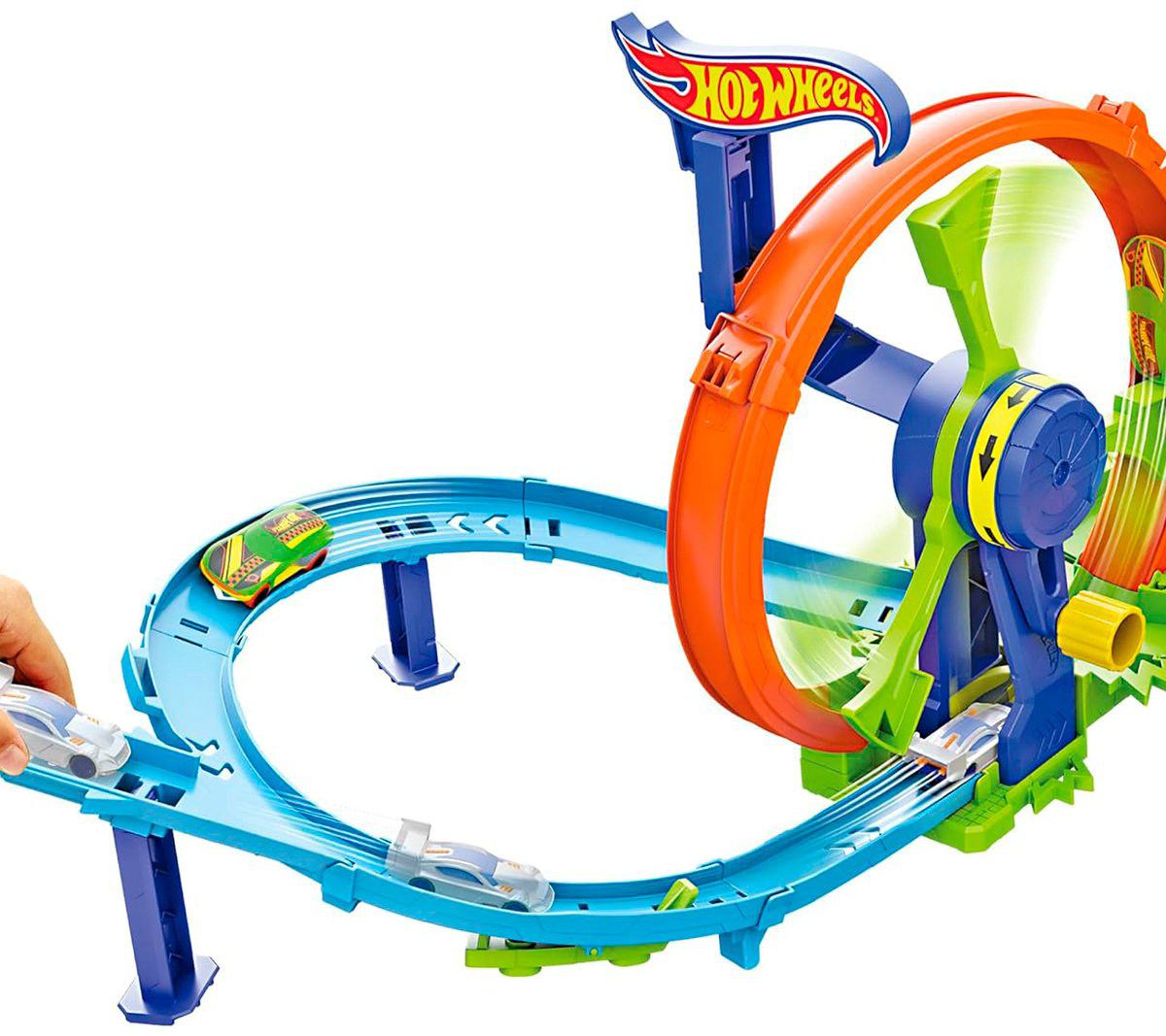 Детские треки и авторалли Hot Wheels Rapid Launch & Loop мультиколор купить,NaN