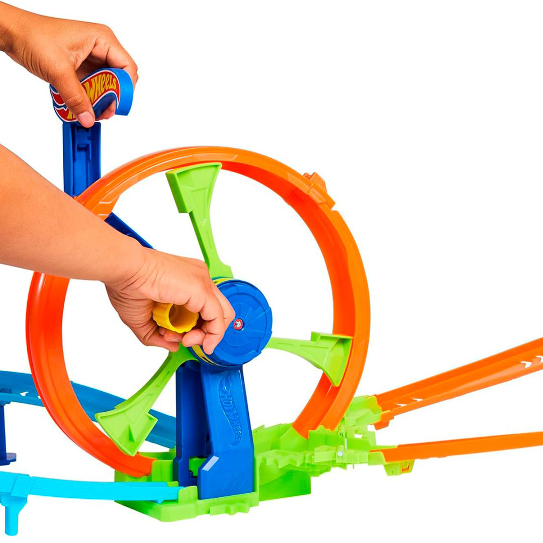 Детские треки и авторалли Hot Wheels Rapid Launch & Loop мультиколор купить,NaN