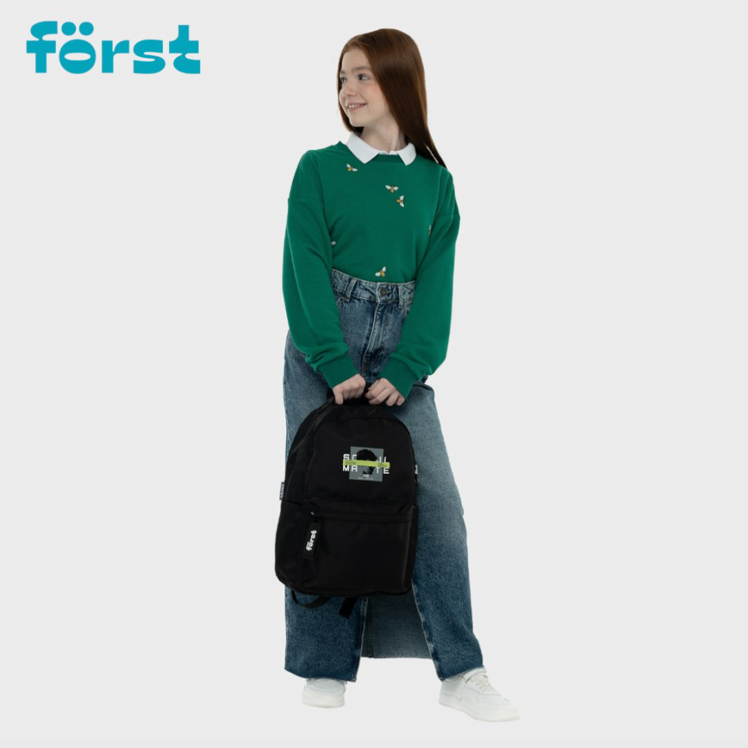 Рюкзак Forst полиэстер черный купить,NaN
