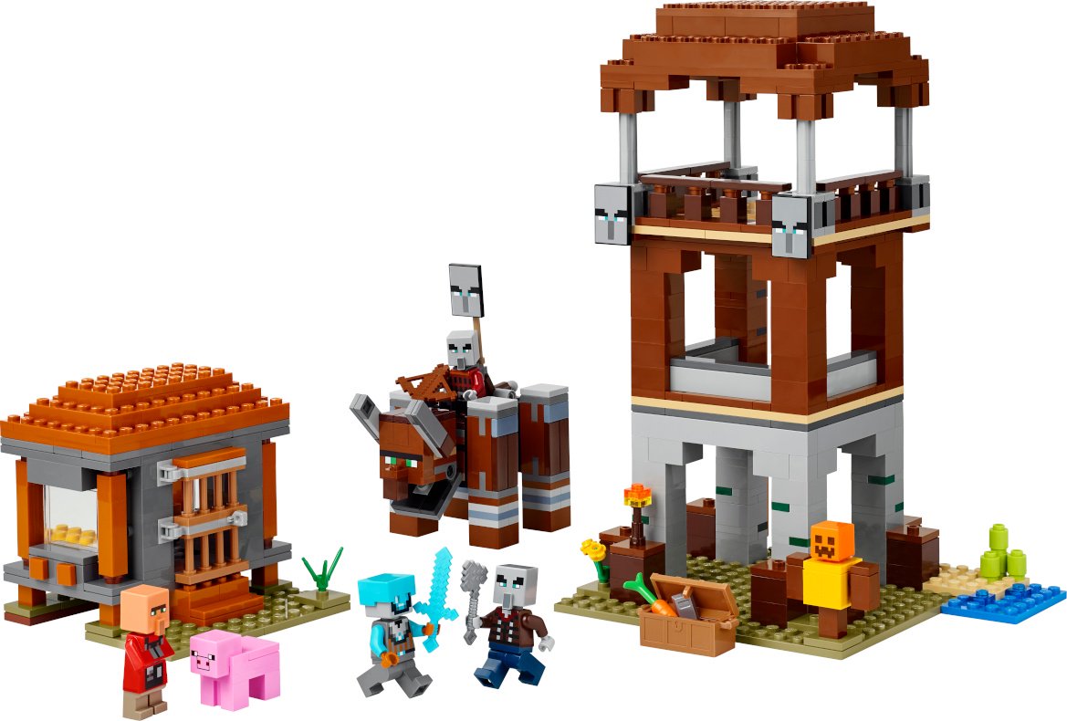 Конструктор LEGO Minecraft, деталей 665 шт