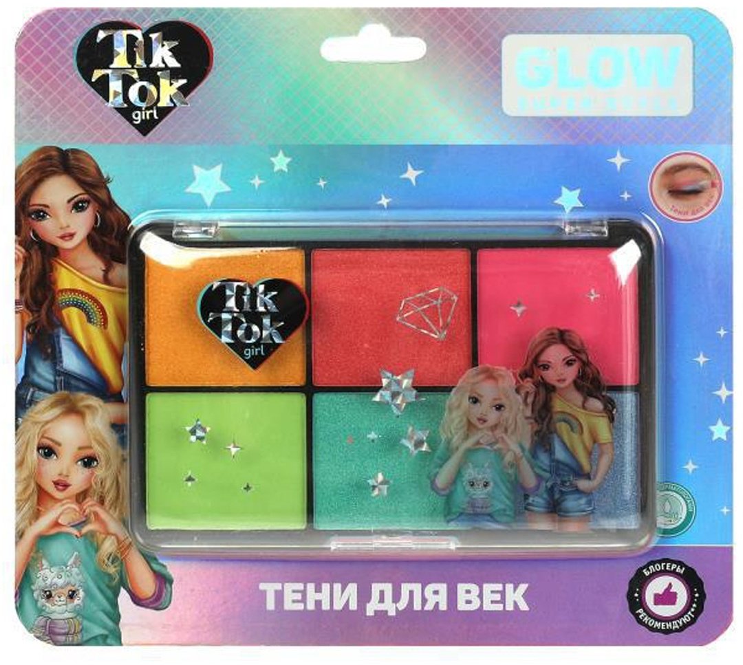 Tik Tok Girl Glow Super Style тени 5+ купить,NaN