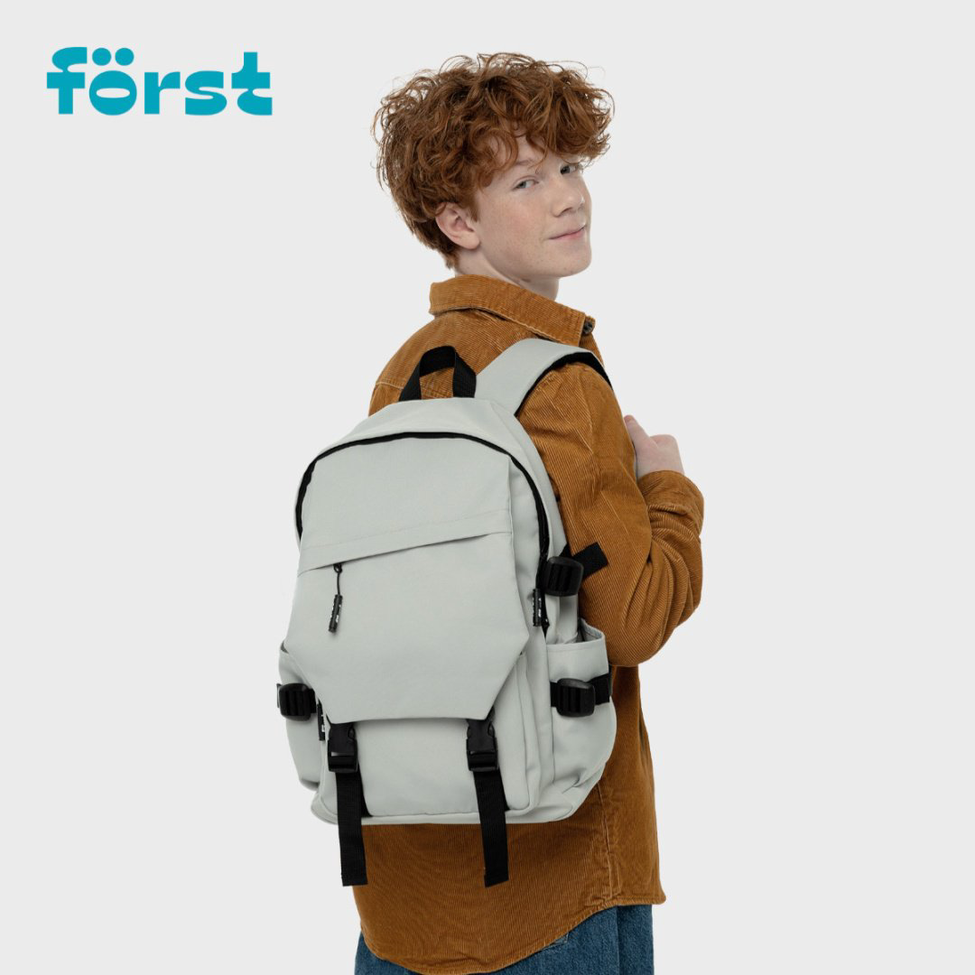 Рюкзак Forst полиэстер серый купить,NaN