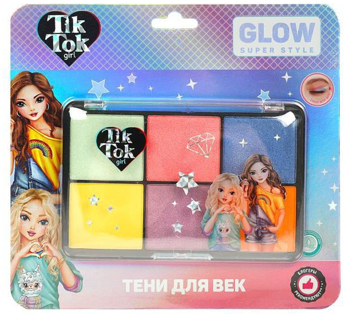 Tik Tok Girl Glow Super Style №2 тени 5+ купить,NaN