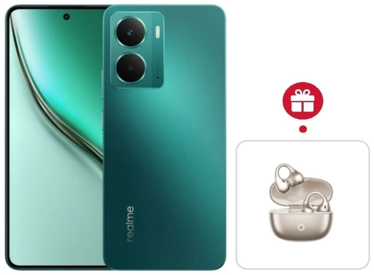 Смартфон Realme P3 5G 8/256GB зеленый + подарок  купить,NaN