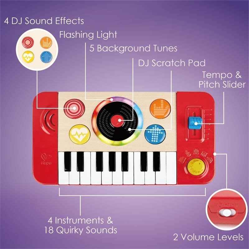 Hape 0621 портативная DJ - студия купить,NaN
