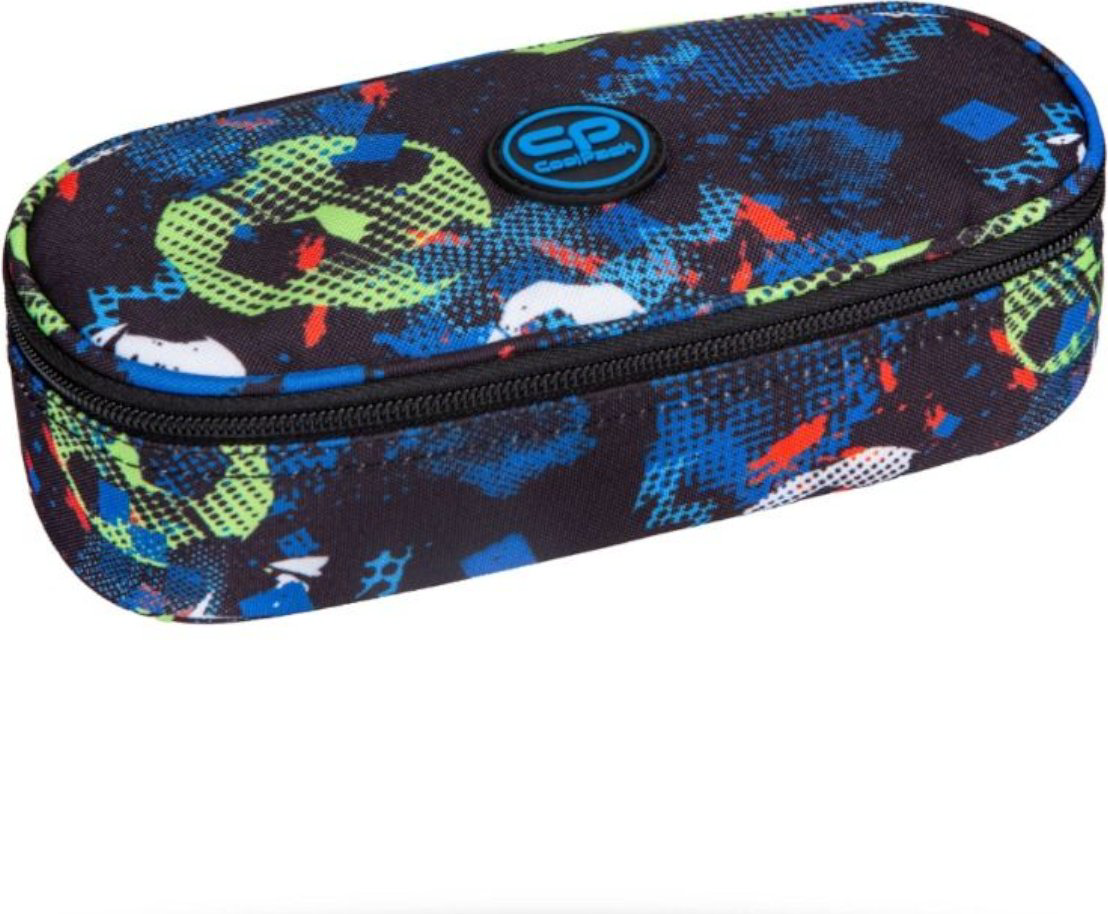 Пенал-футляр CoolPack Football D062336, застежка молния, мультиколор купить,NaN