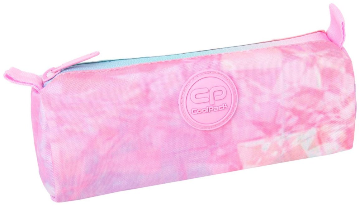 Пенал CoolPack Tie Dye F061912, застежка молния, розовый