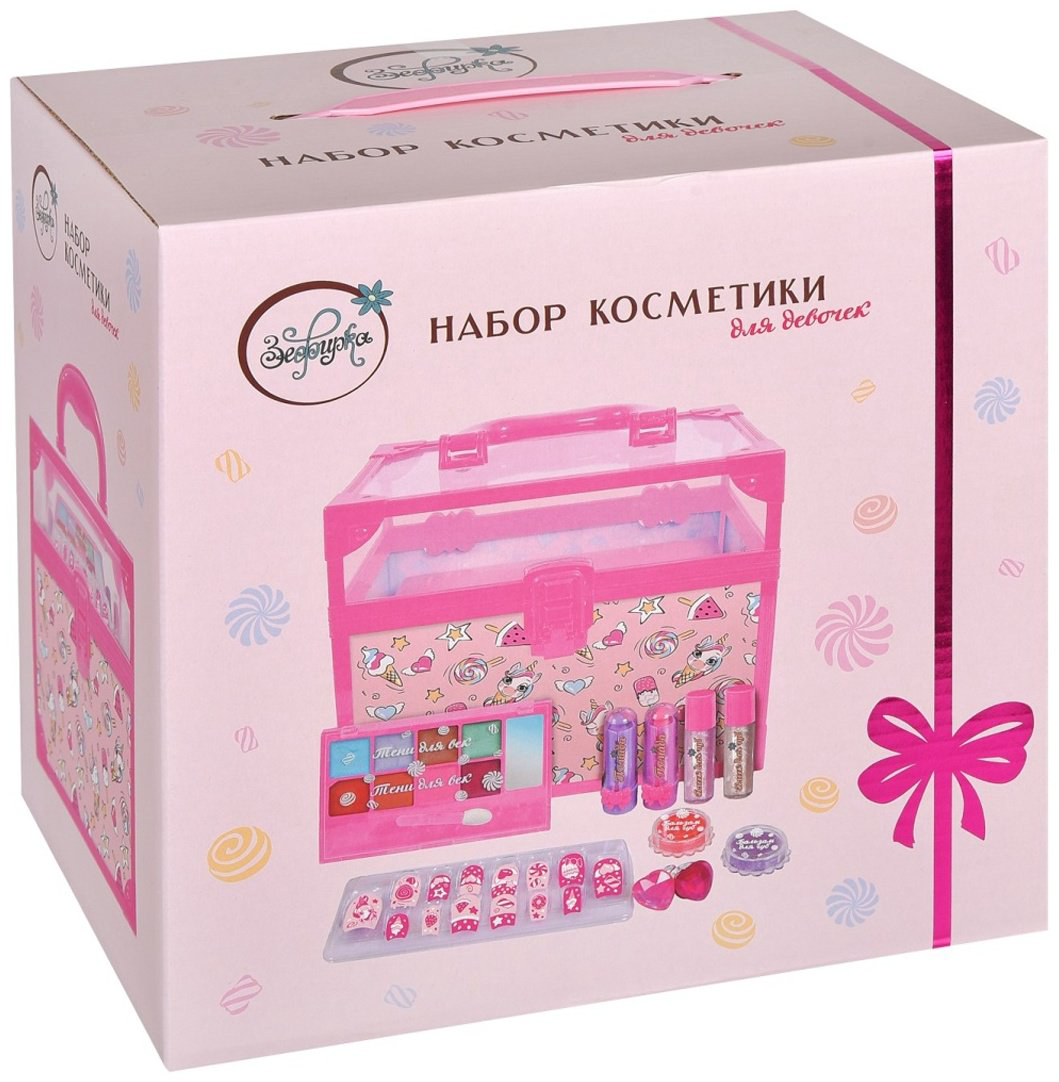 Зефирка Набор косметики в кейсе "Мечты Единорога" набор 3+ купить,NaN