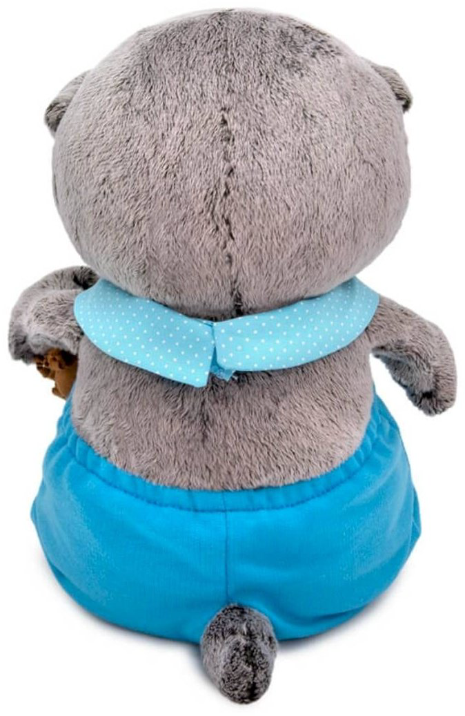 Мягкая игрушка Budi Basa Басик BABY с ежиком, высота 20 см, серый купить,NaN