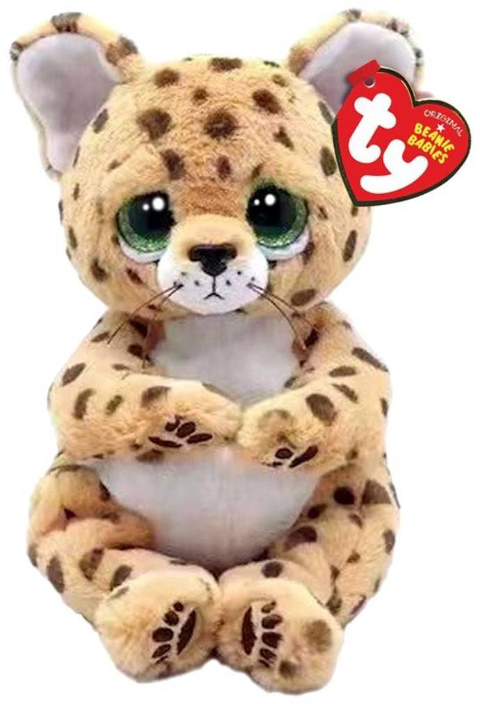 Мягкая игрушка TY леопард Ллойд, высота 15 см, коричневый купить,NaN