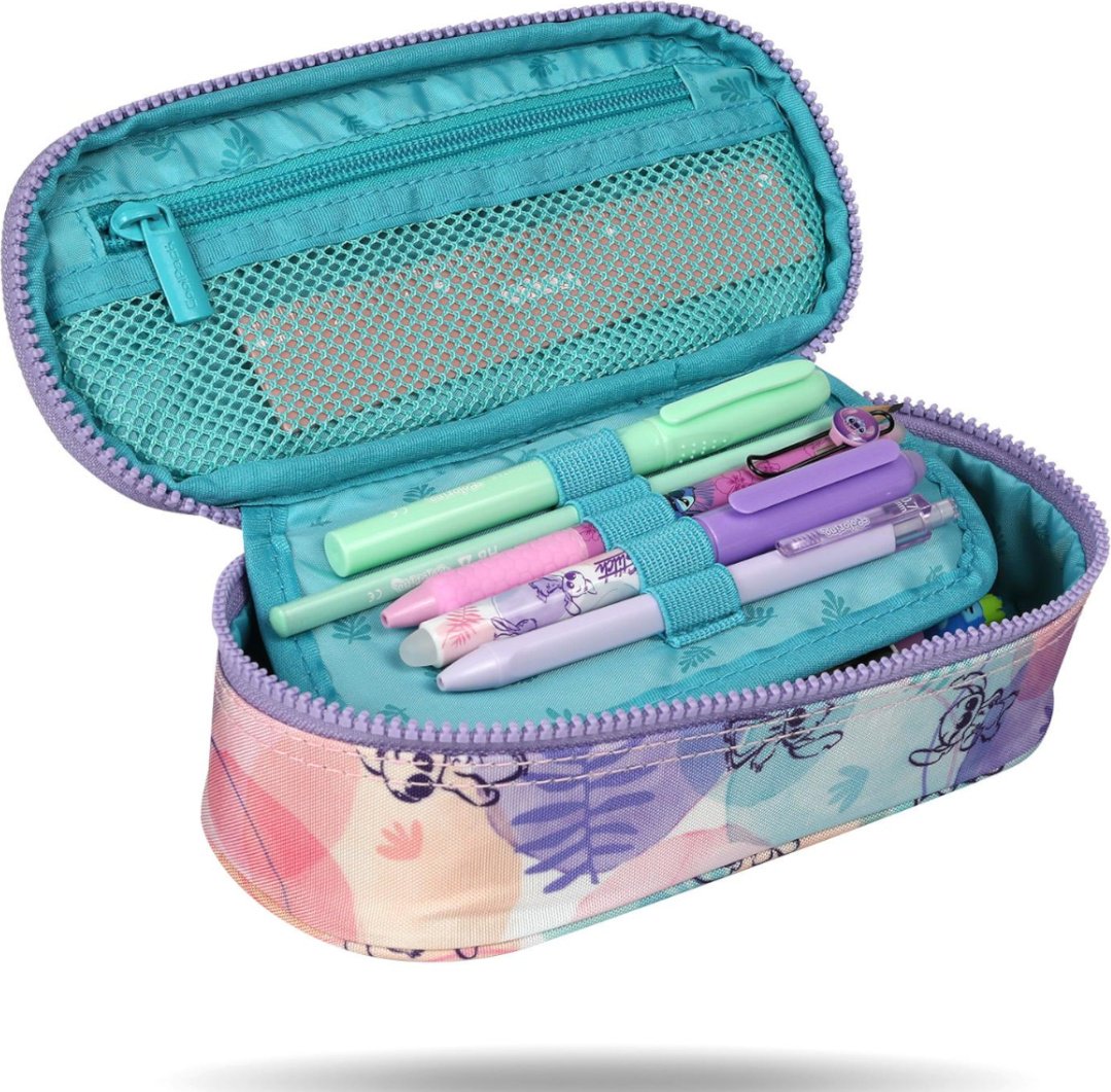 Пенал CoolPack Stitch F062885, застежка молния, мультиколор купить,NaN