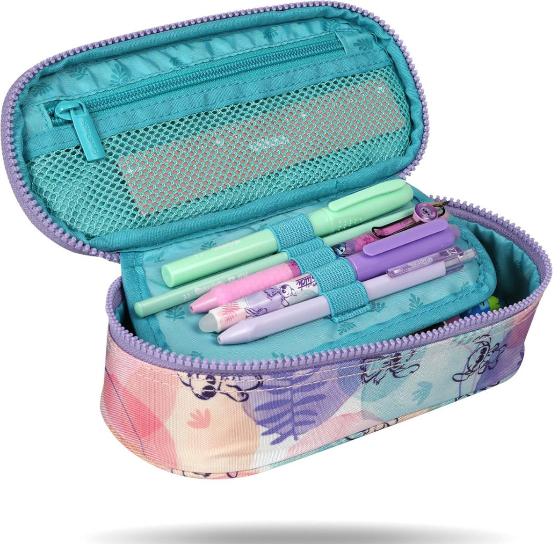 Пенал CoolPack Stitch F062885, застежка молния, мультиколор купить,NaN
