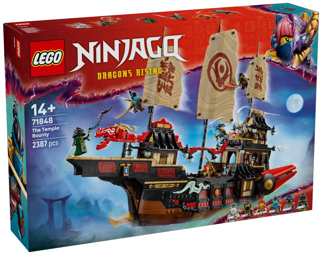 Конструктор LEGO Ninjago, деталей 2387 шт