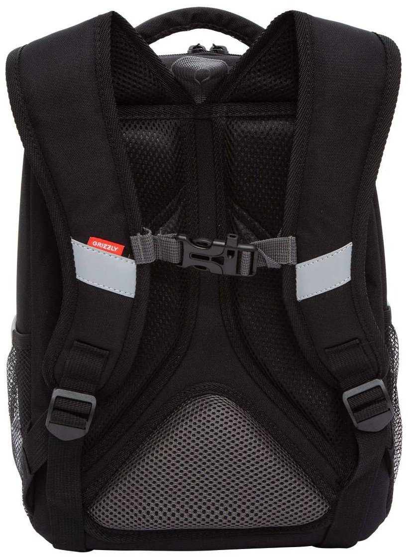 Рюкзак Grizzly полиэстер черный - ForteMarket Рюкзак Grizzly полиэстер черный купить,0