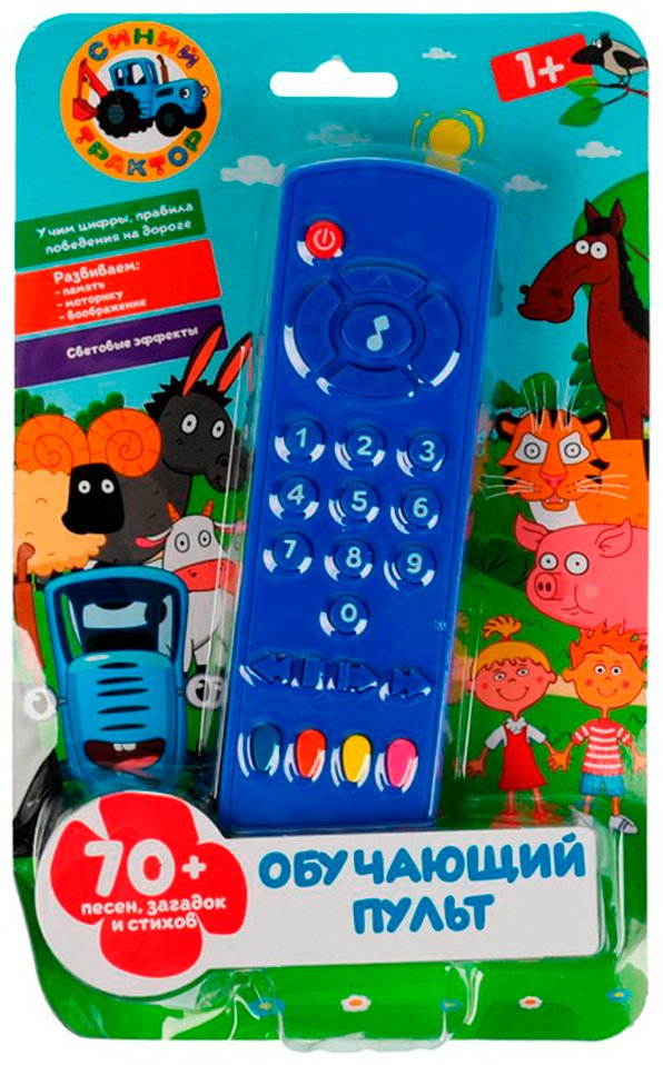 Музыкальная игрушка Синий трактор Обучающий пульт - ForteMarket Музыкальная игрушка Синий трактор Обучающий пульт купить,0
