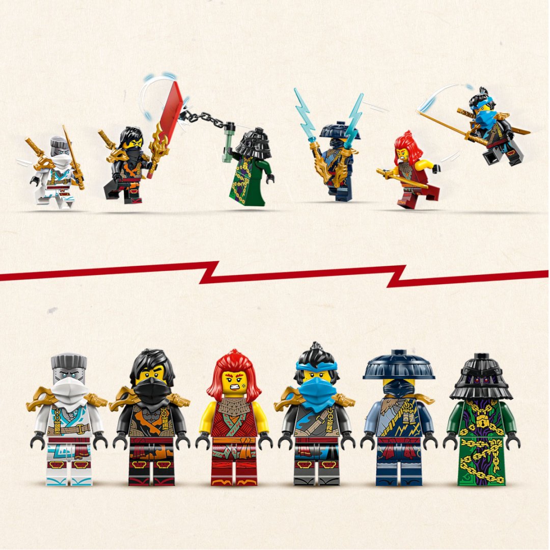 Конструктор LEGO Ninjago, деталей 2387 шт