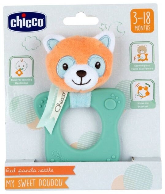 Погремушка Chicco Красная панда купить,NaN