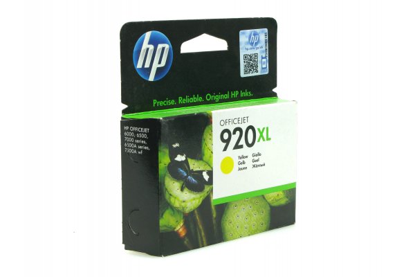 Картридж HP 920XL CD974AE желтый купить,NaN