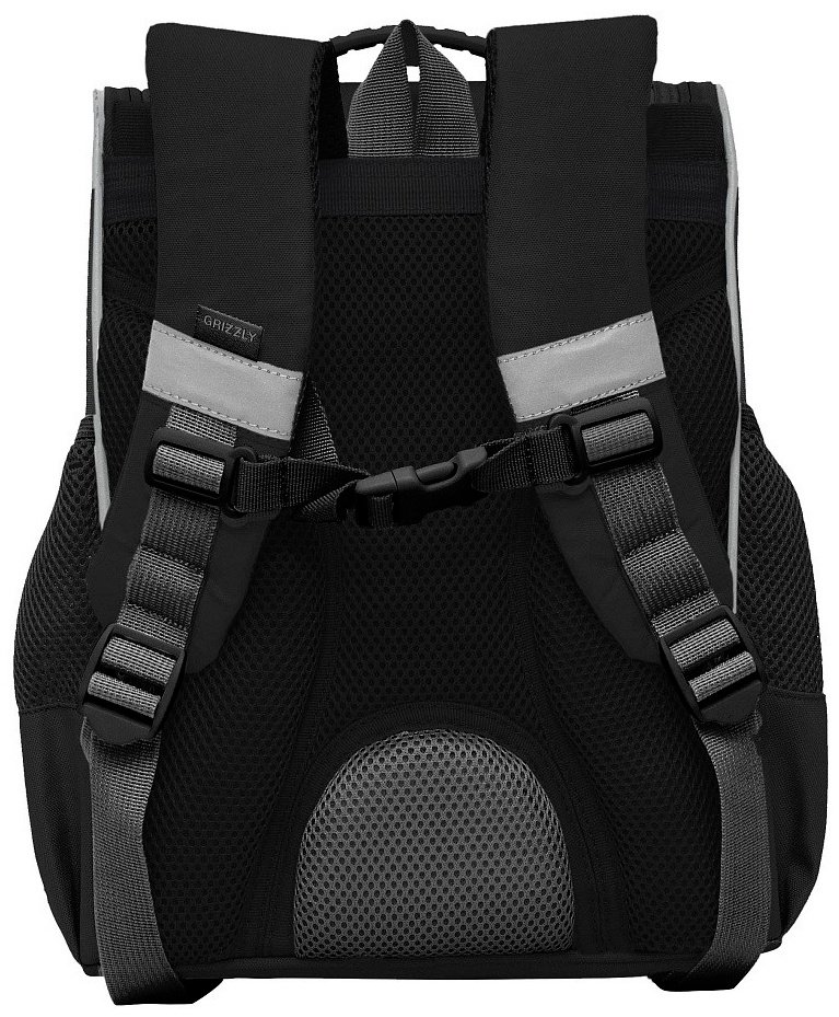 Рюкзак Grizzly полиэстер черный - ForteMarket Рюкзак Grizzly полиэстер черный купить,0
