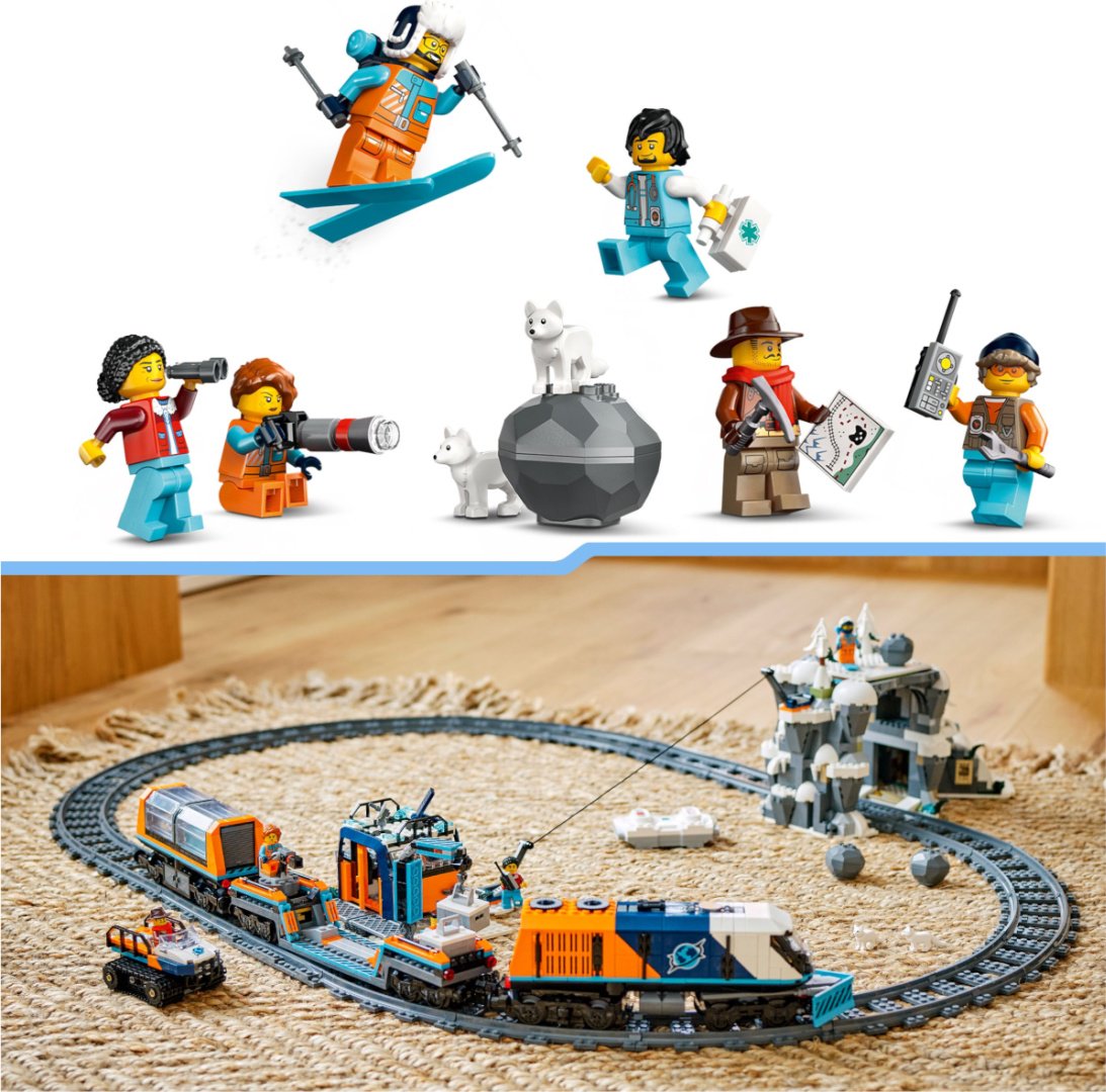 Конструктор LEGO City, деталей 1517 шт