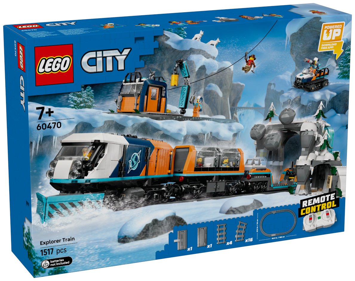 Конструктор LEGO City, деталей 1517 шт