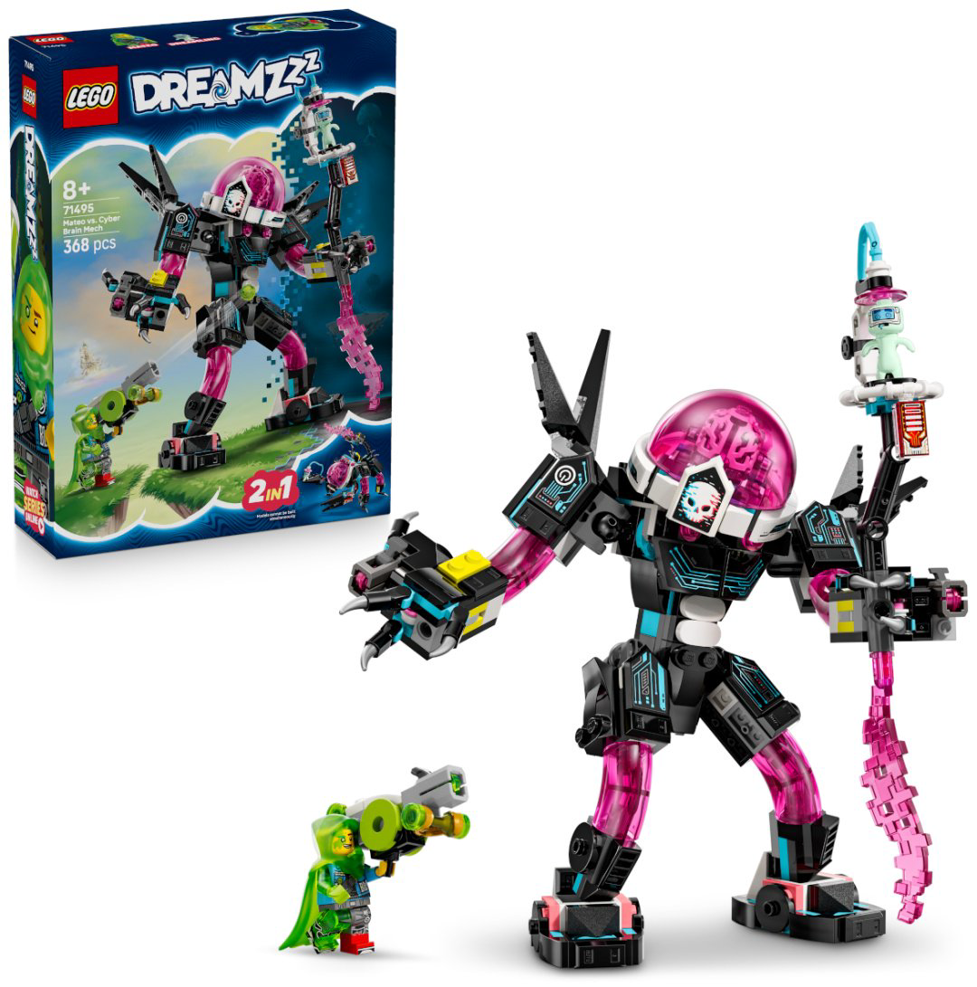Конструктор LEGO Битва Матео с Кибер-роботом DREAMZzz, деталей 368 шт купить,NaN