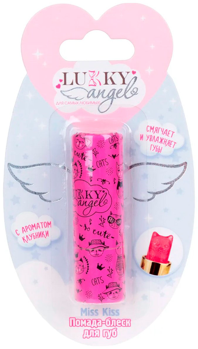 Lukky Angel Miss Kiss.&nbsp;Сияющая помада-блеск помада 3+ купить,NaN