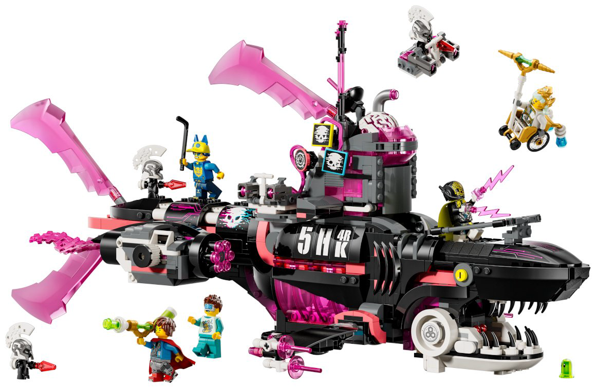 Конструктор LEGO Кошмарная сумбарина-акула DREAMZzz, деталей 1413 шт купить,NaN