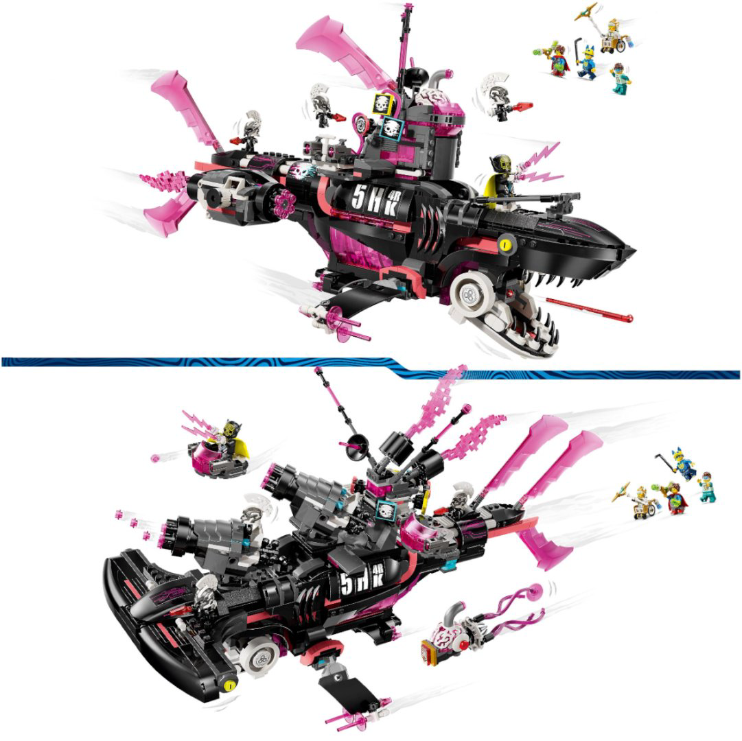 Конструктор LEGO Кошмарная сумбарина-акула DREAMZzz, деталей 1413 шт купить,NaN